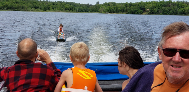 Another fun day on the lake!