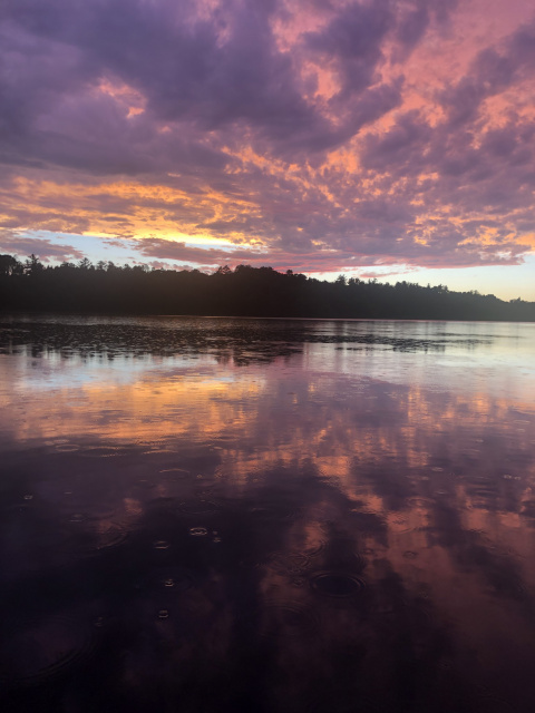 July Sunset by Hilary