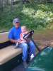 HELPING GREAT GRANDPA AT THE LAKE